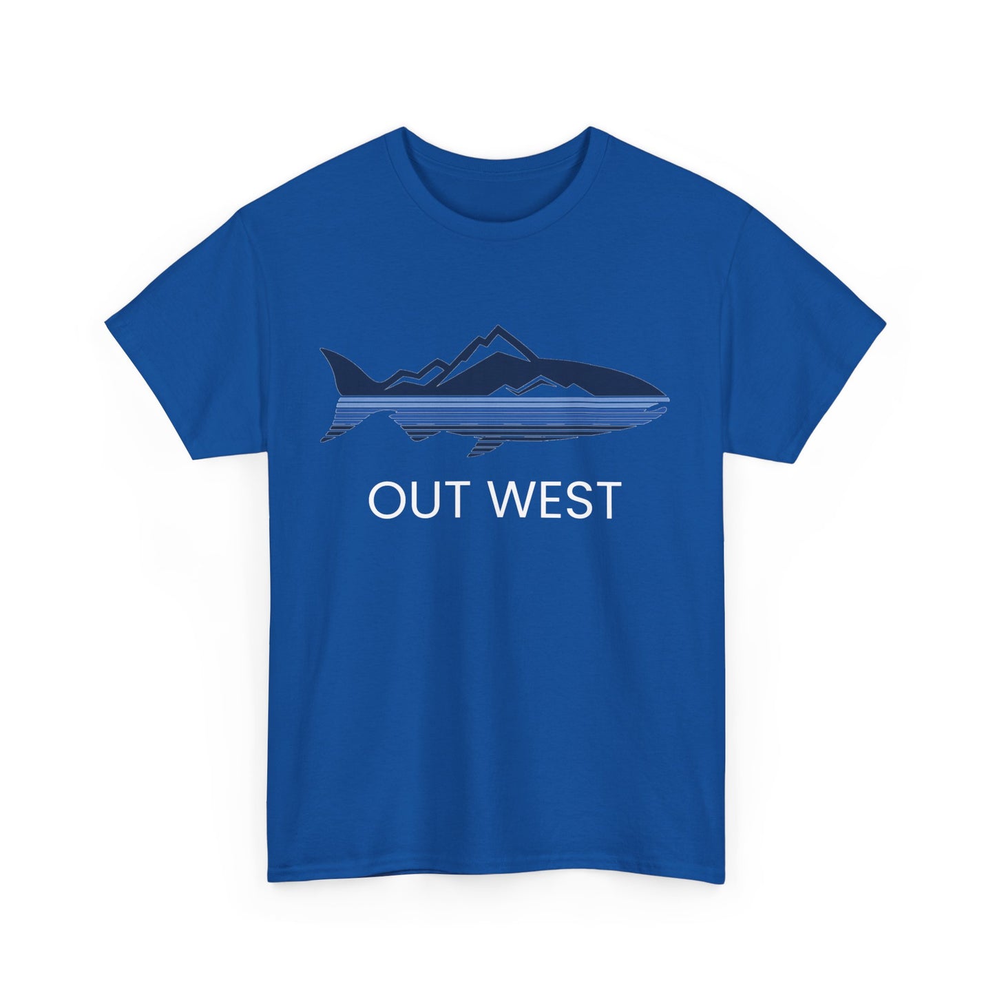 Fish Out West Unisex Heavy Cotton Tee