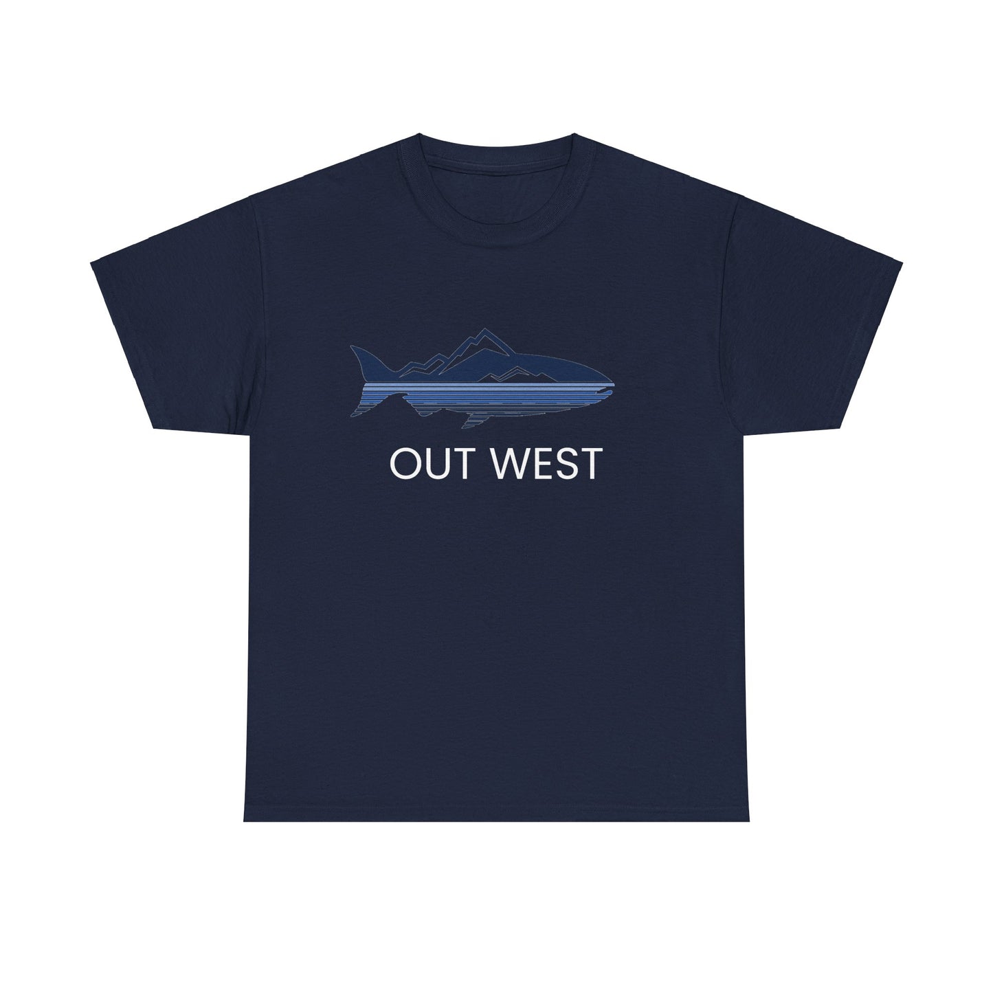 Fish Out West Unisex Heavy Cotton Tee