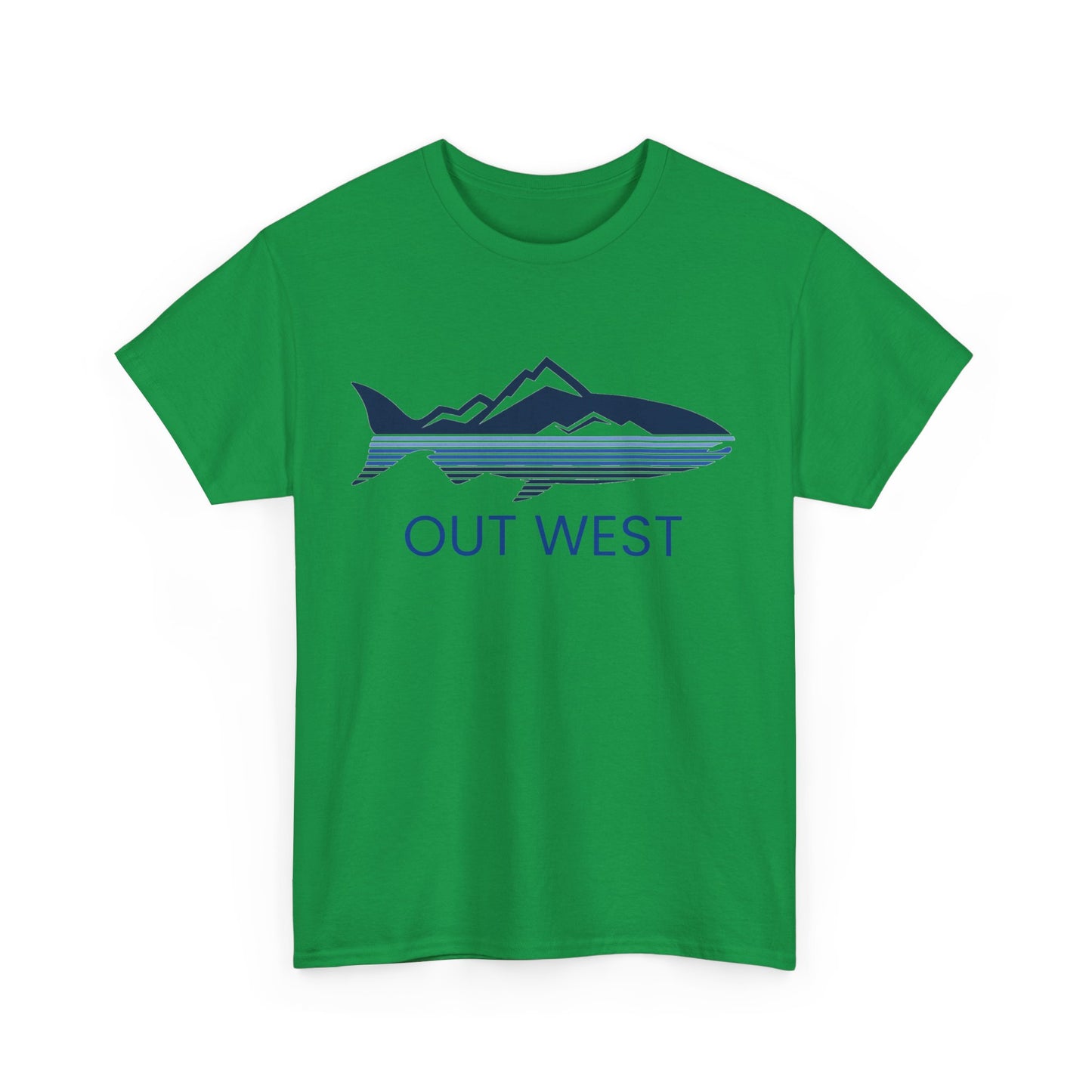 Fish Out West Unisex Heavy Cotton Tee