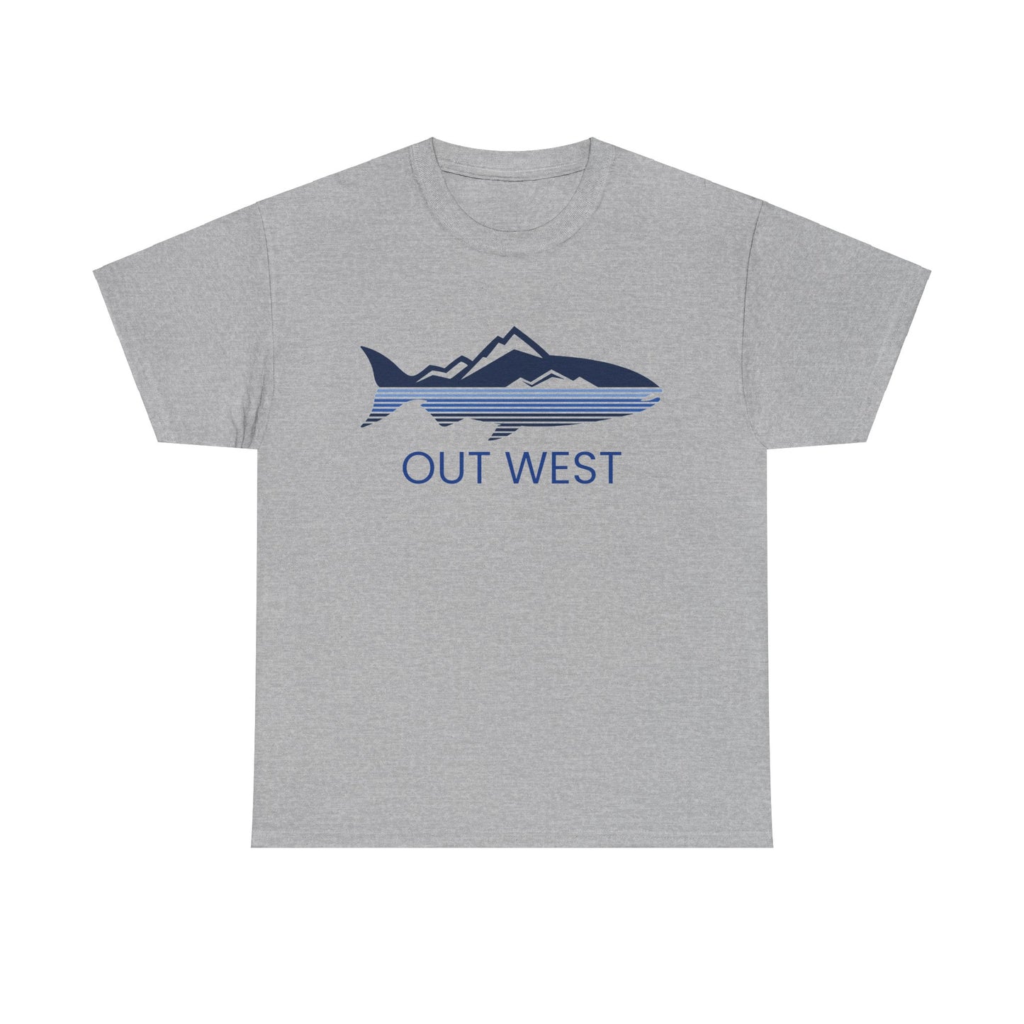 Fish Out West Unisex Heavy Cotton Tee