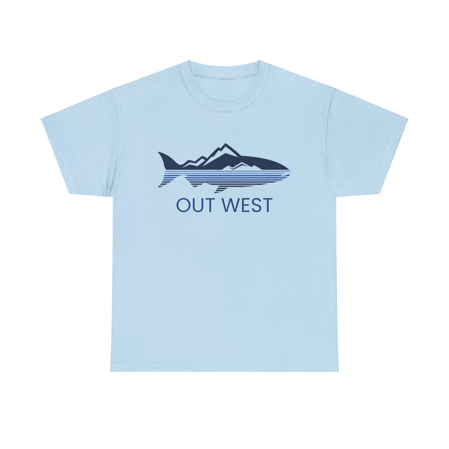 Fish Out West Unisex Heavy Cotton Tee