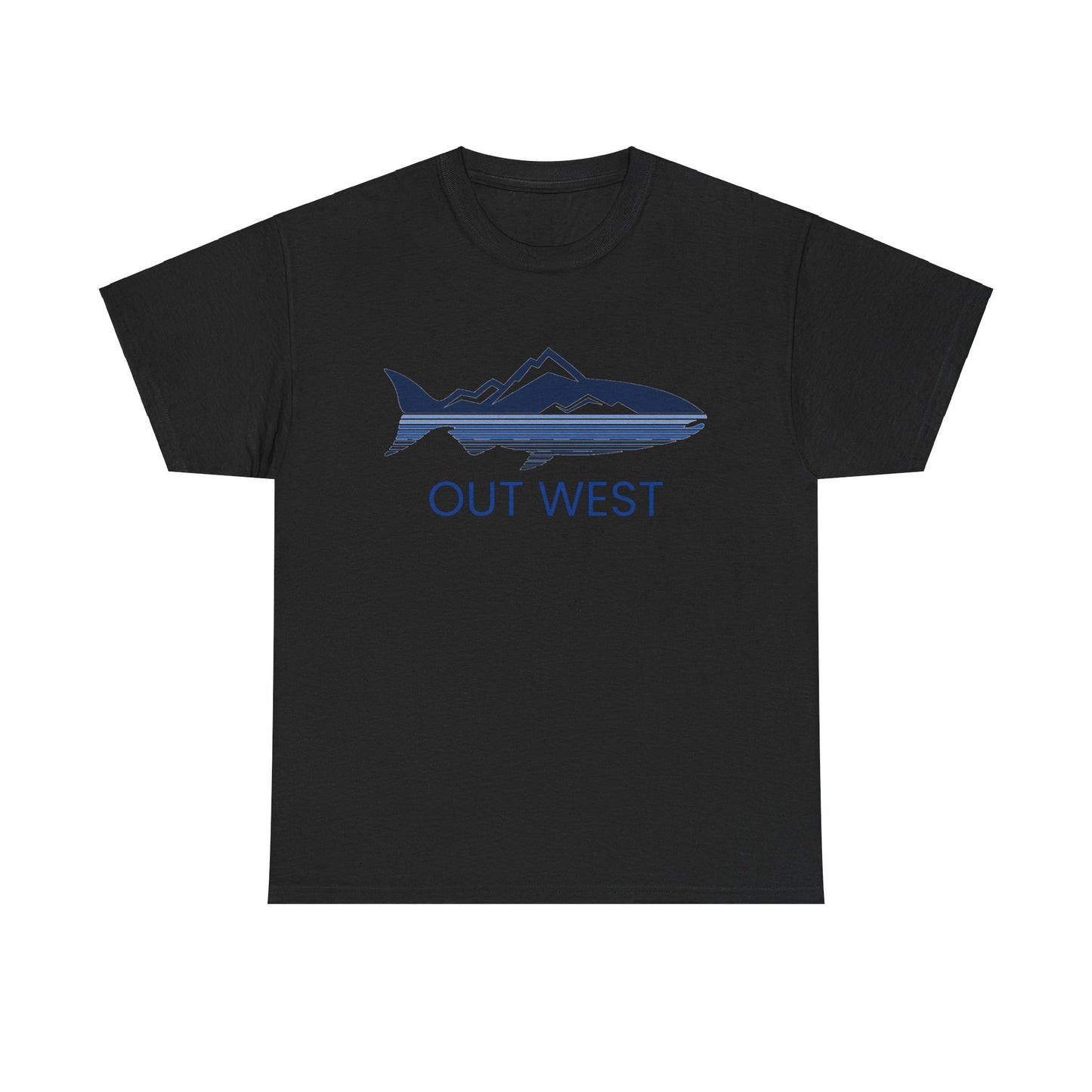 Fish Out West Unisex Heavy Cotton Tee