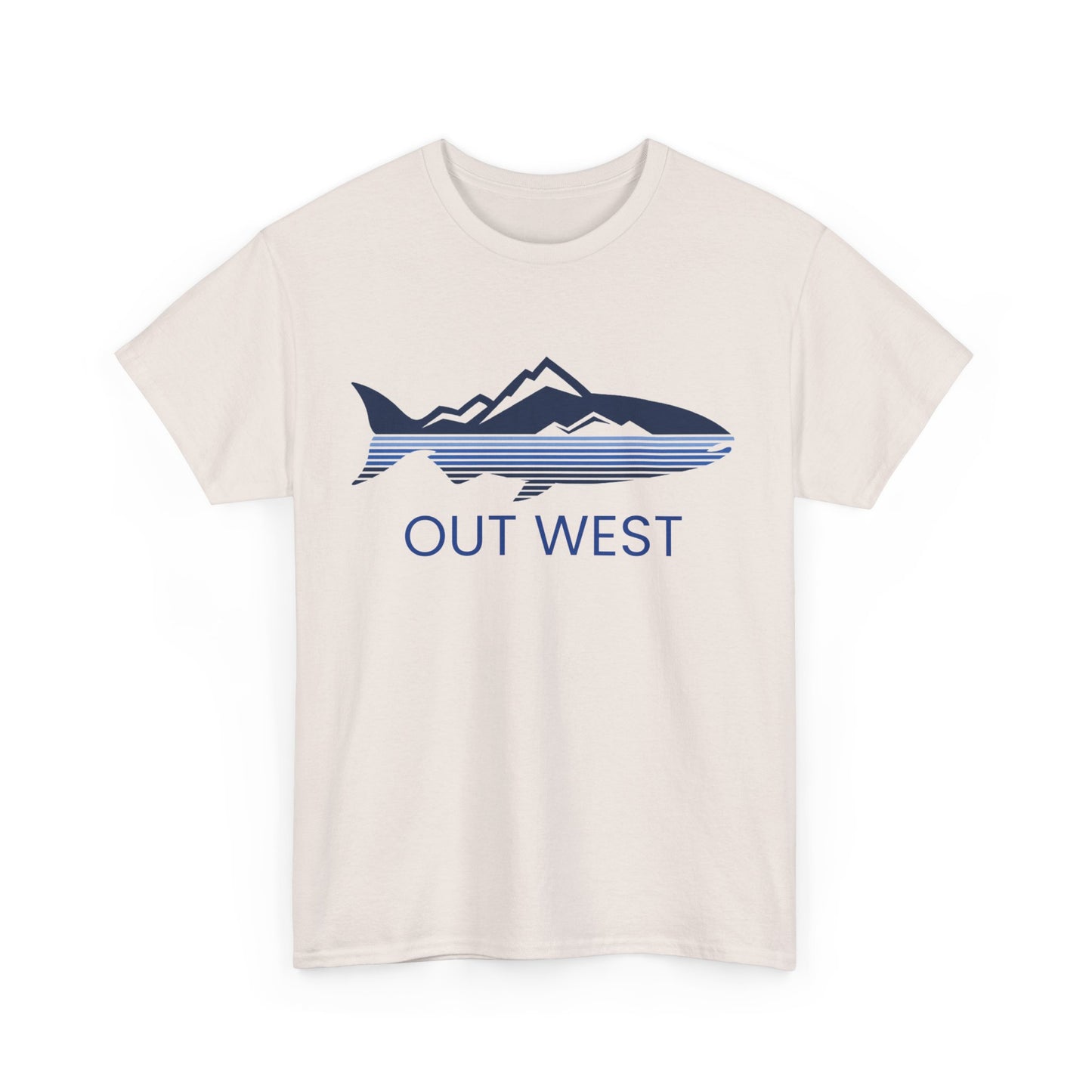 Fish Out West Unisex Heavy Cotton Tee