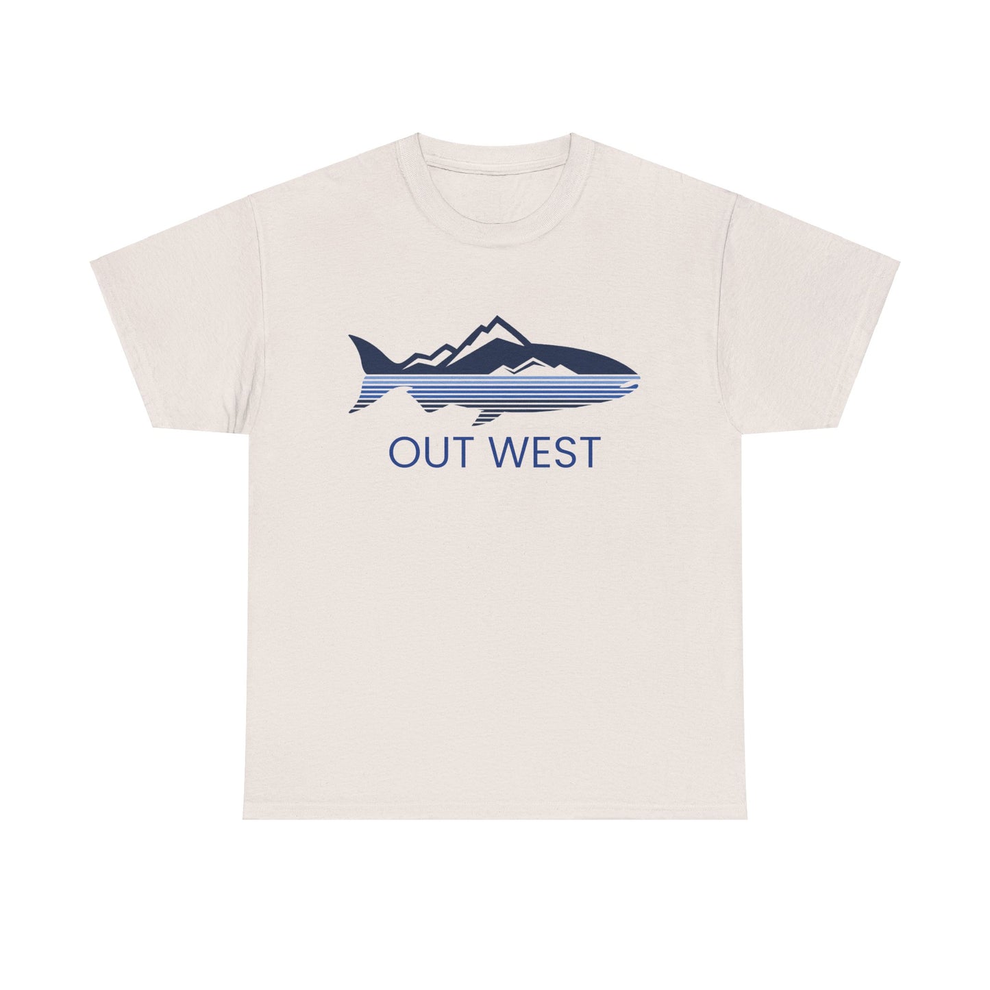 Fish Out West Unisex Heavy Cotton Tee