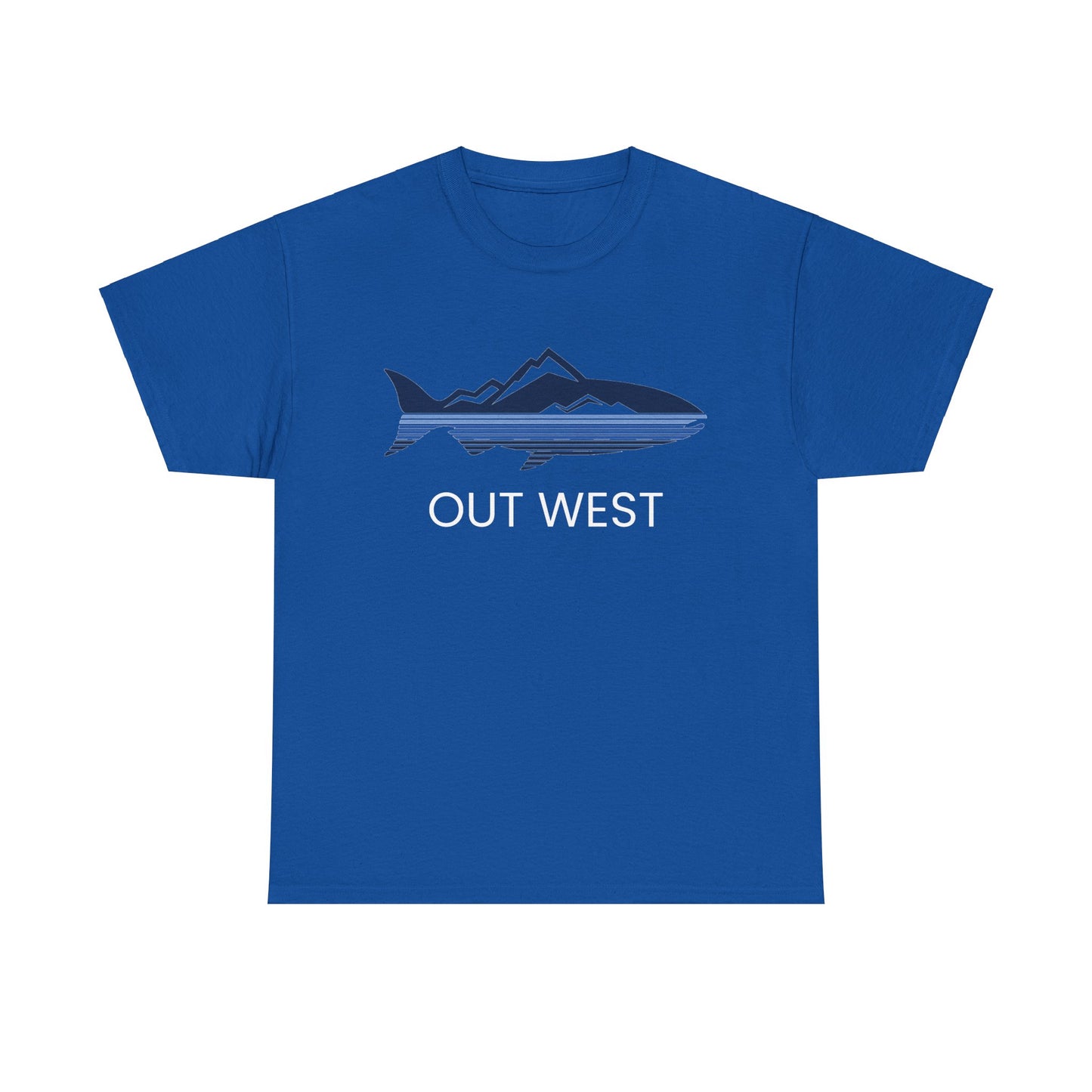 Fish Out West Unisex Heavy Cotton Tee