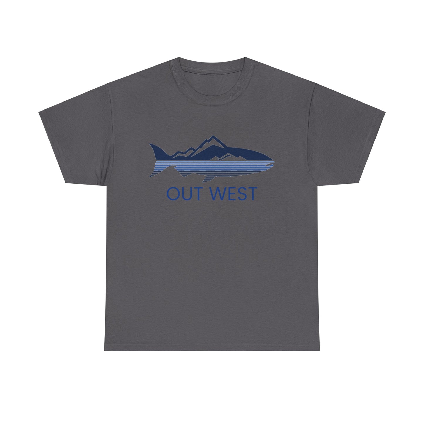 Fish Out West Unisex Heavy Cotton Tee