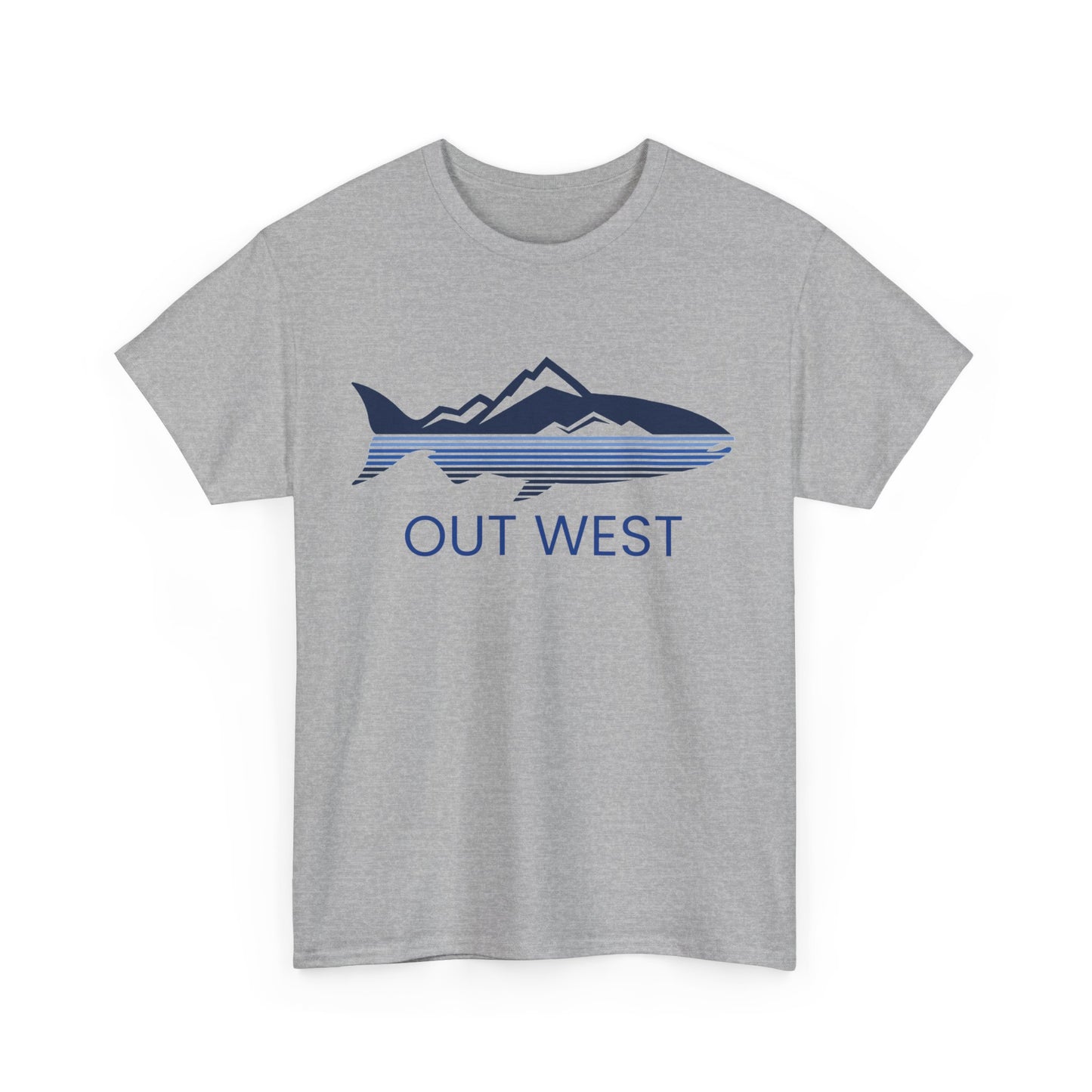 Fish Out West Unisex Heavy Cotton Tee