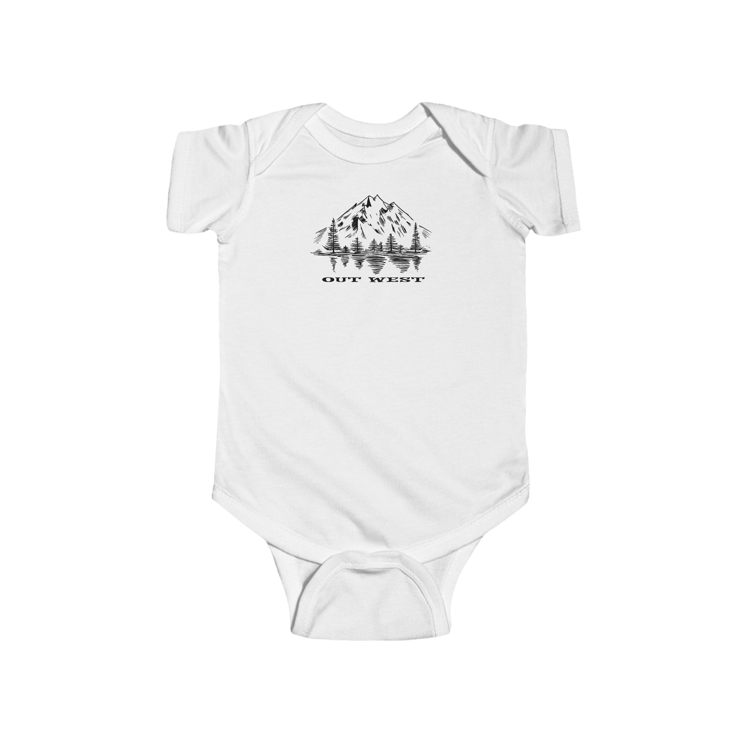 Out West Infant Fine Jersey Bodysuit