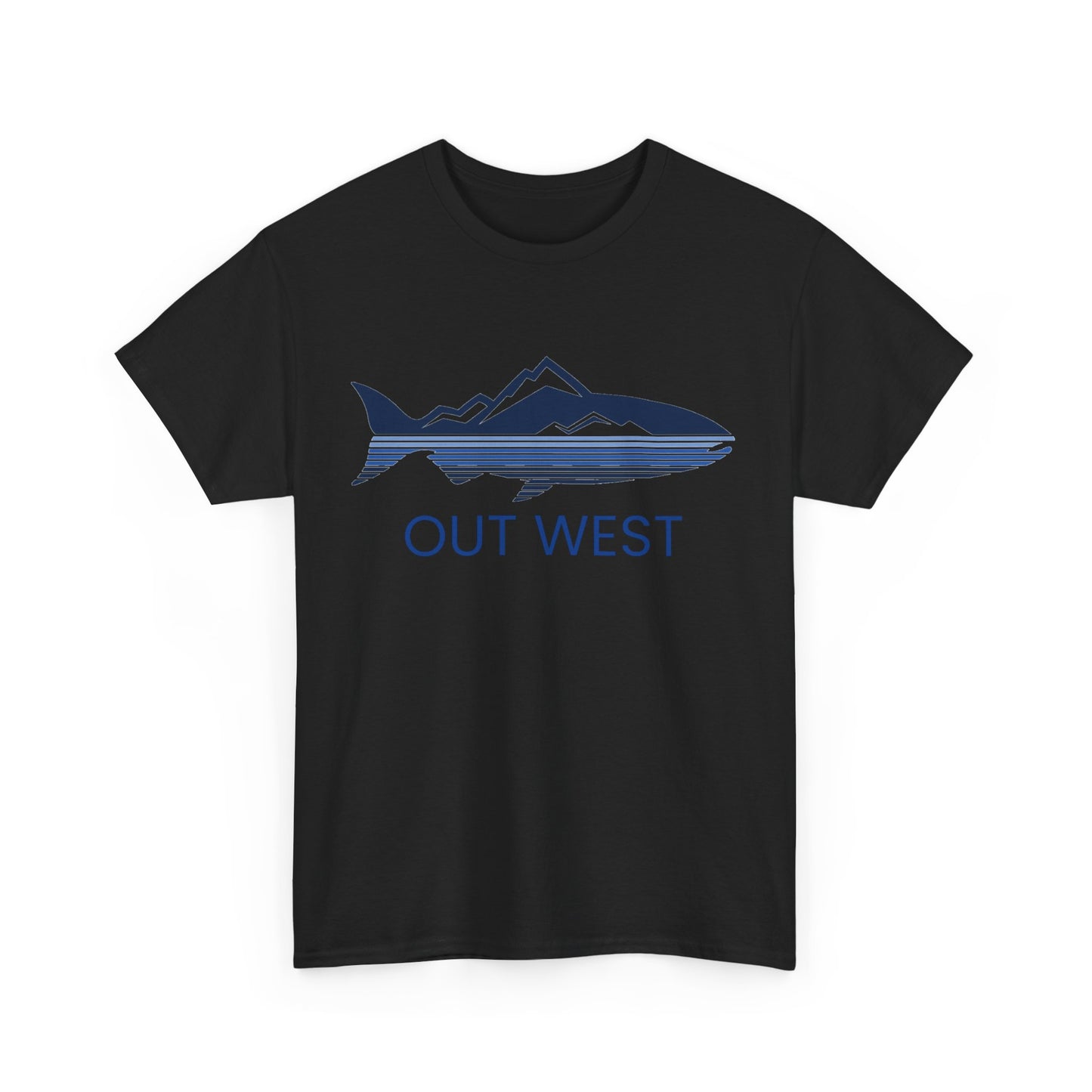 Fish Out West Unisex Heavy Cotton Tee