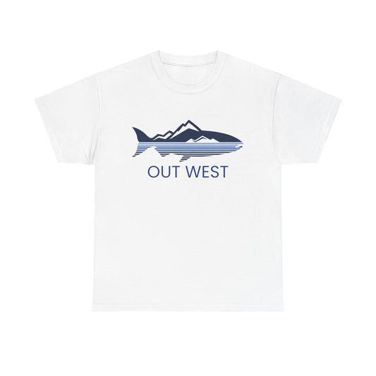 Fish Out West Unisex Heavy Cotton Tee