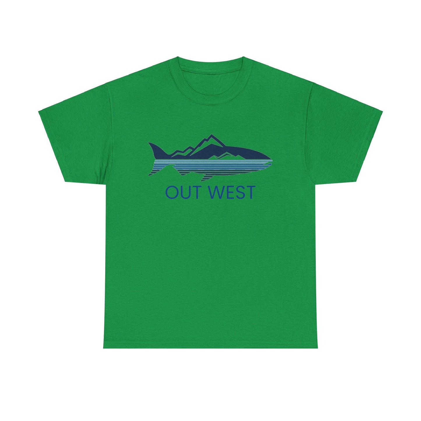 Fish Out West Unisex Heavy Cotton Tee