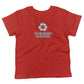 Made From Recycled Materials Toddler Shirt-Red-2T