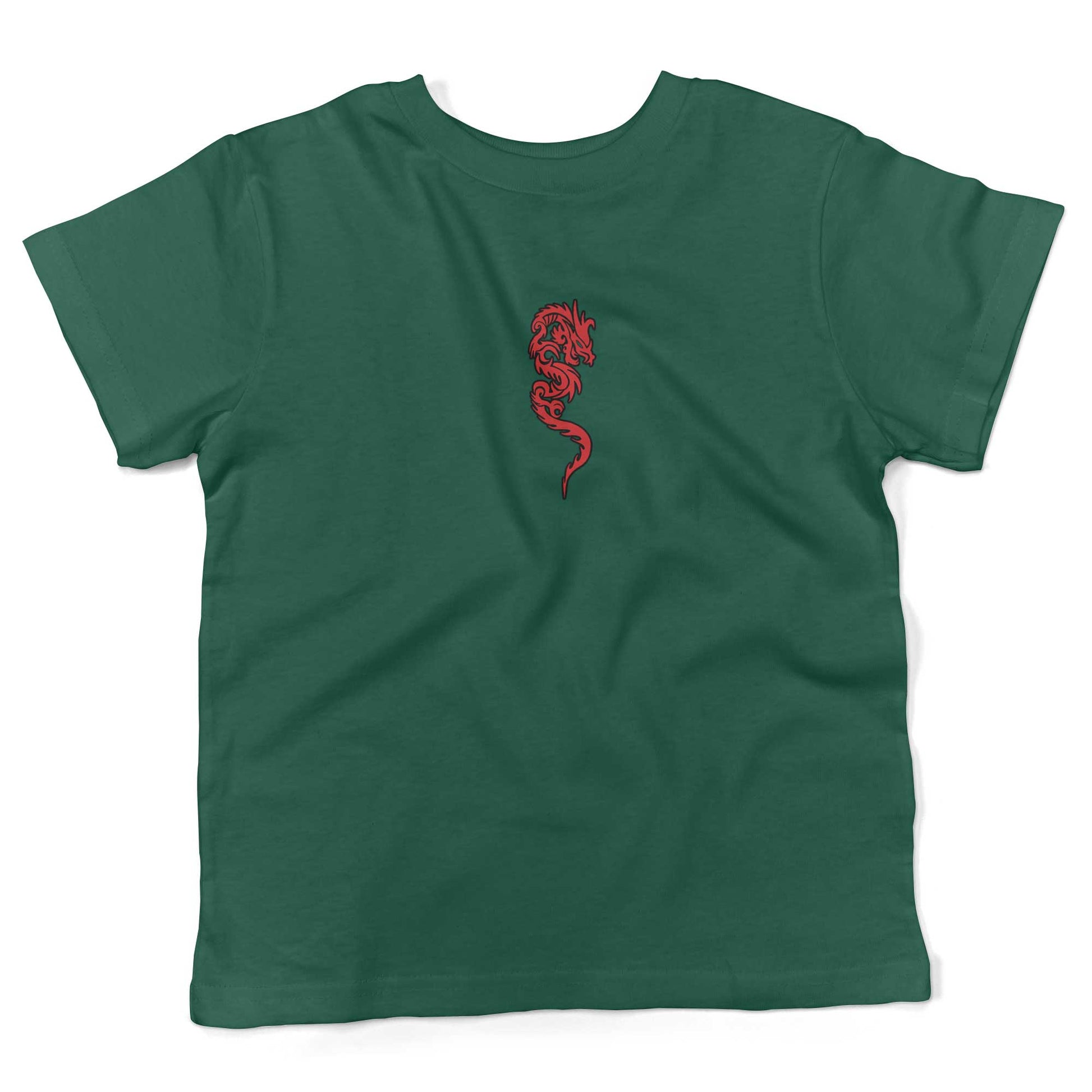 Martial Arts Toddler Shirt-Kelly Green-2T