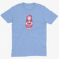 Russian Doll Unisex Or Women's Cotton T-shirt-Baby Blue-Unisex