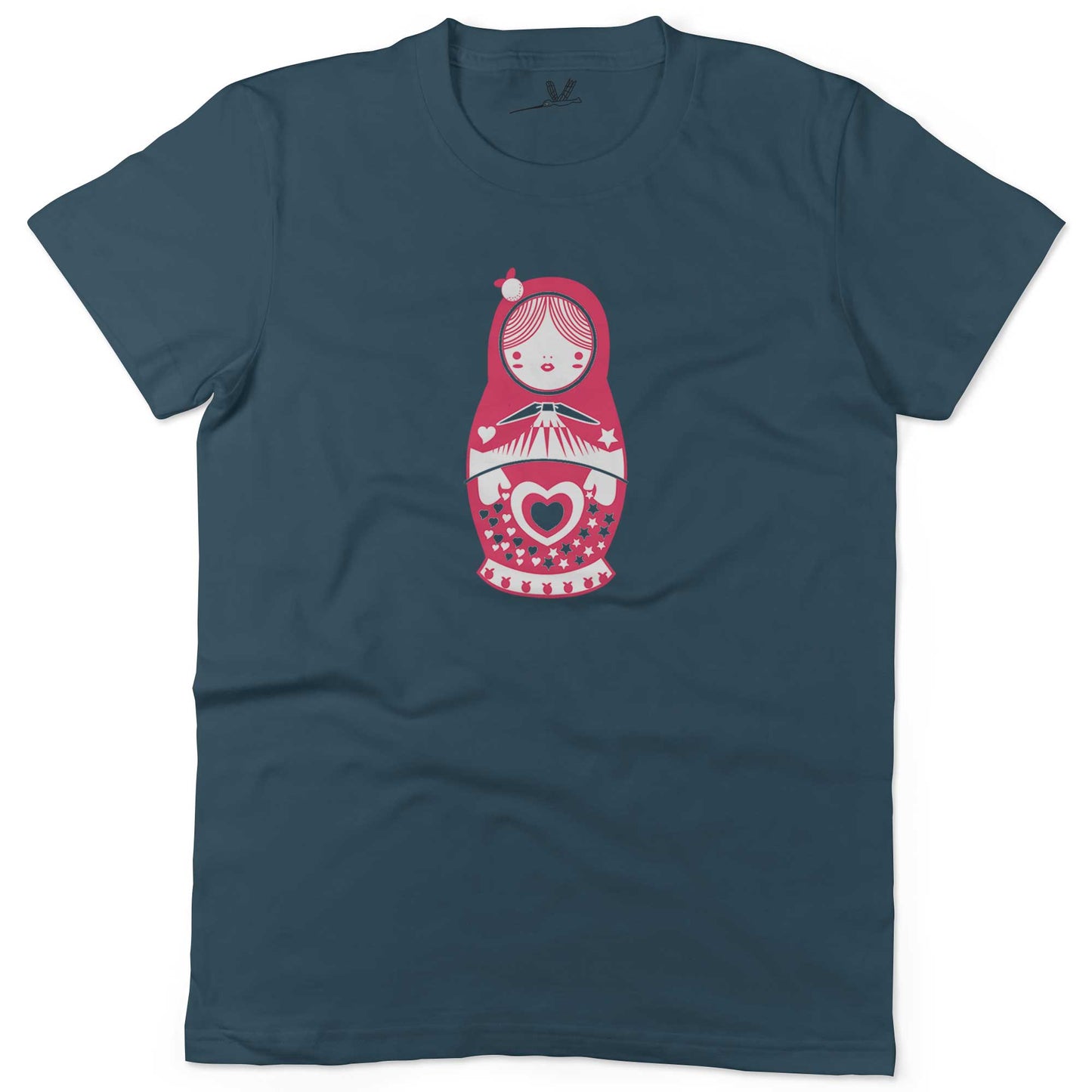 Russian Doll Unisex Or Women's Cotton T-shirt-