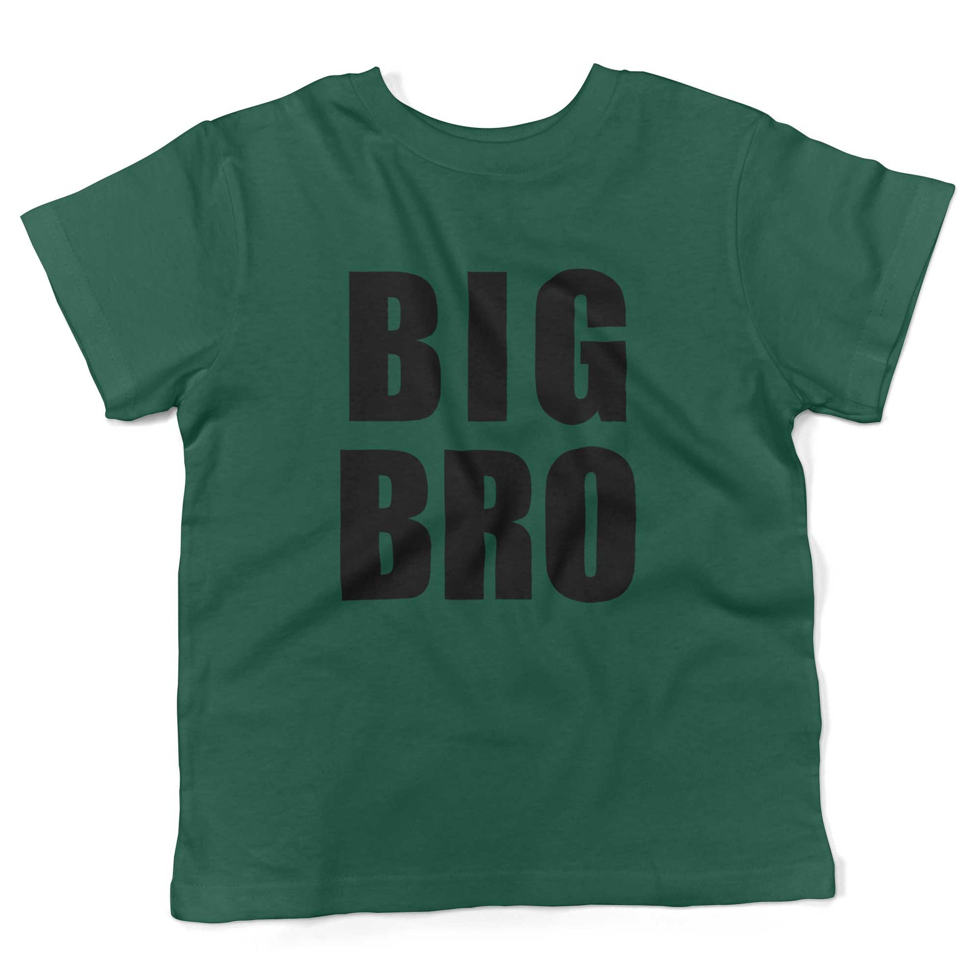 BIG BRO Toddler Shirt-Kelly Green-2T