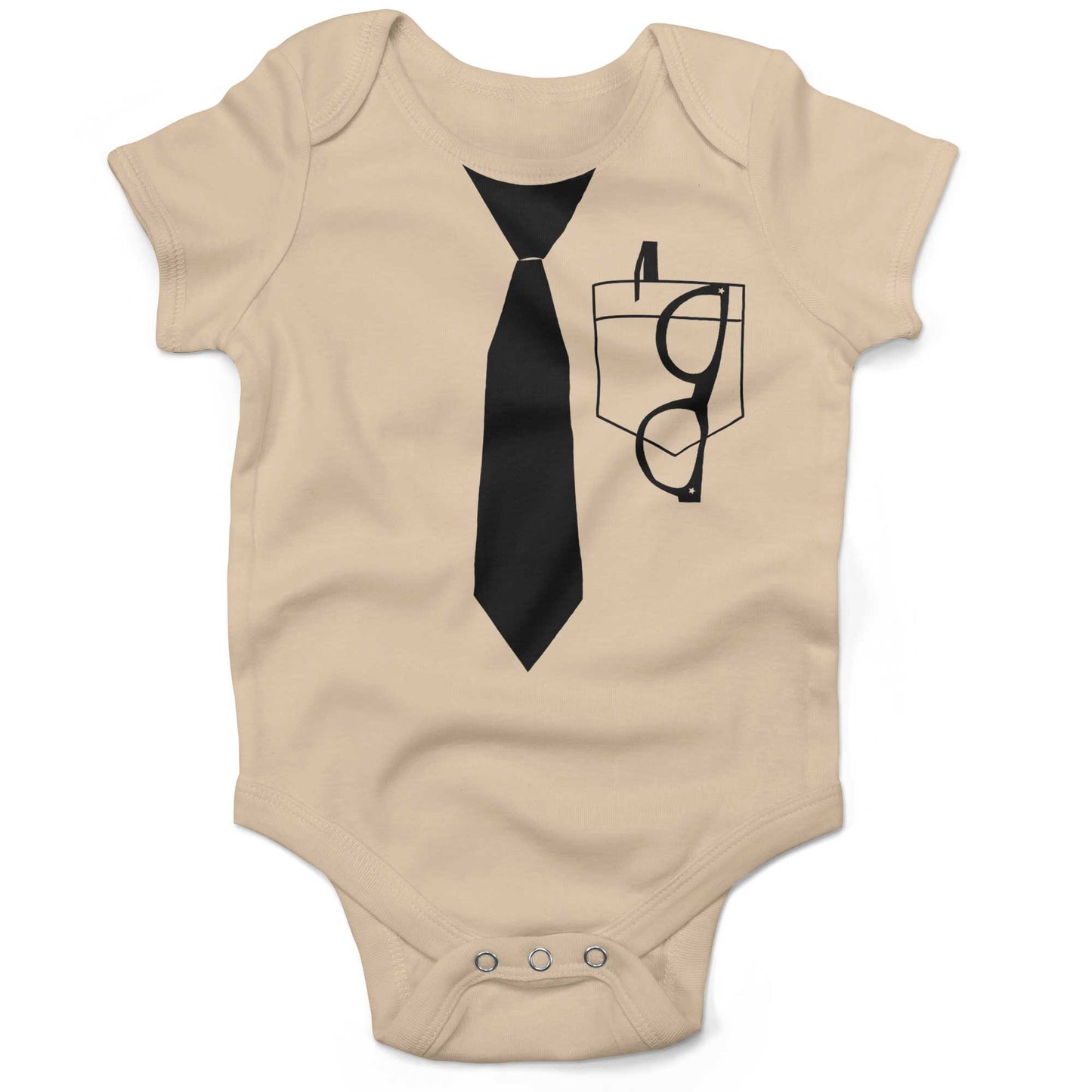 Nerdorama Infant Bodysuit or Raglan Tee-Organic Natural-3-6 months