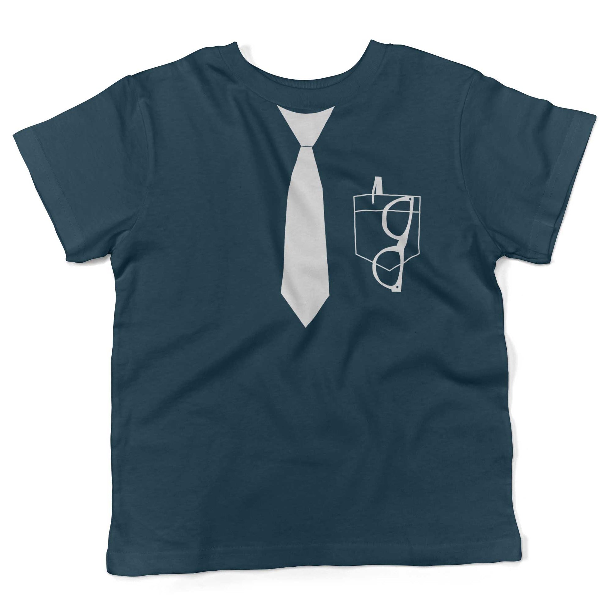 Nerdorama Toddler Shirt-Organic Pacific Blue-2T