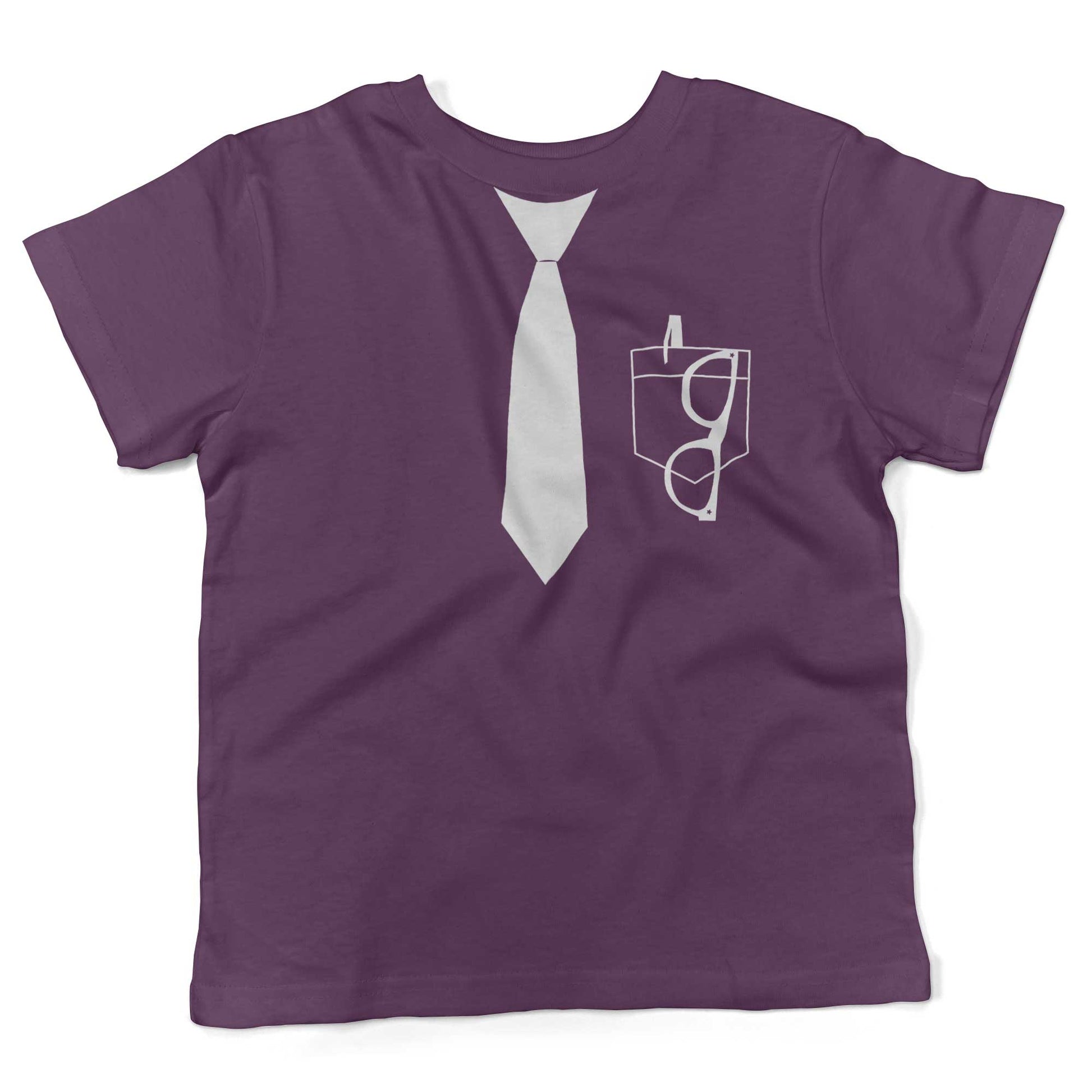 Nerdorama Toddler Shirt-Organic Purple-2T