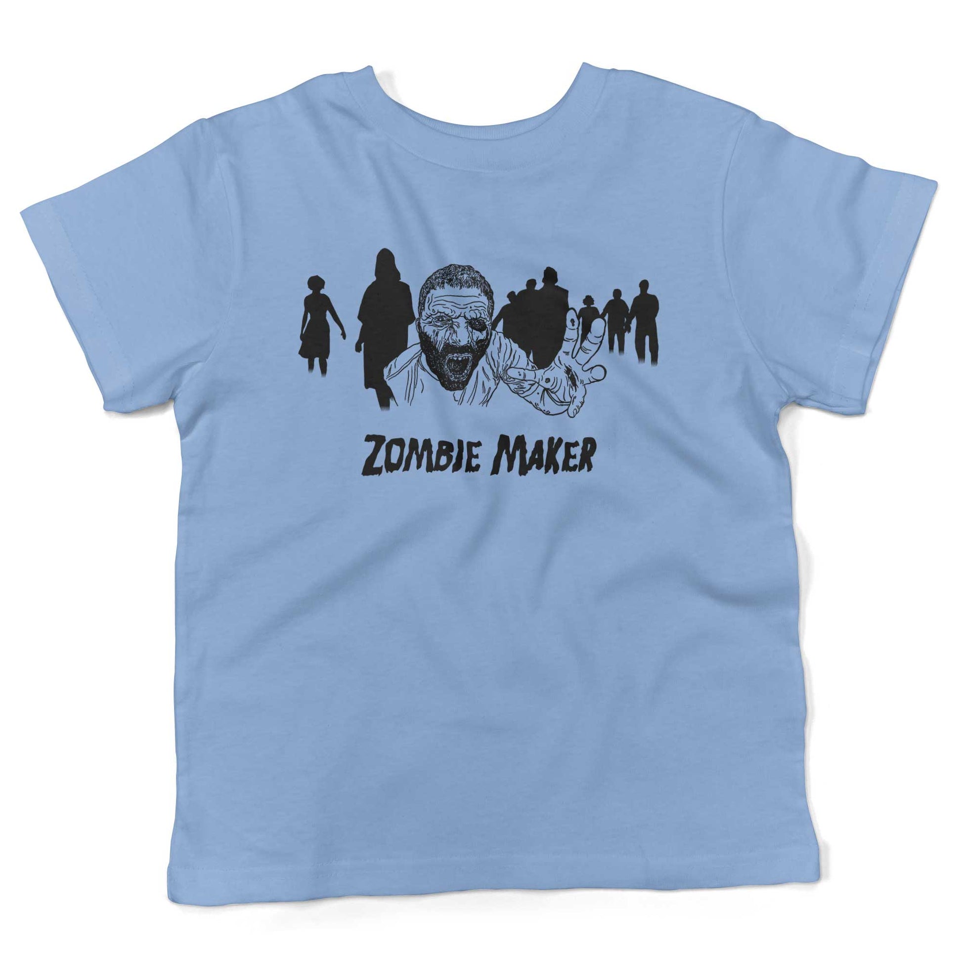 Zombie Maker Toddler Shirt-Organic Baby Blue-2T