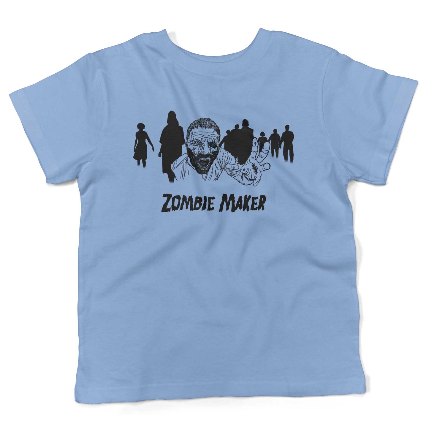 Zombie Maker Toddler Shirt-Organic Baby Blue-2T