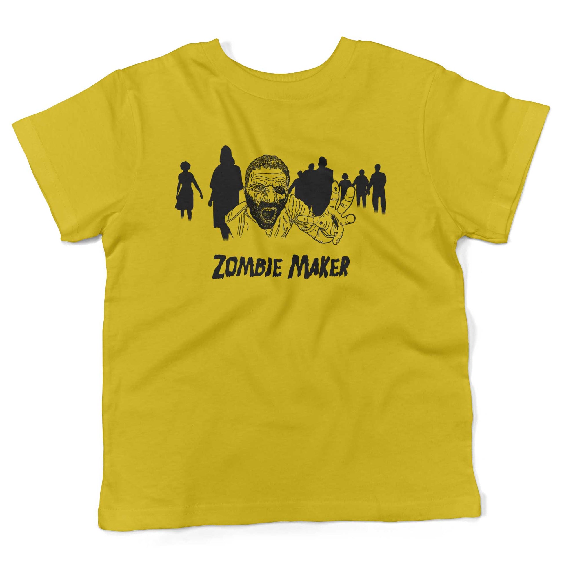 Zombie Maker Toddler Shirt-Sunshine Yellow-2T