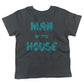 Man Of The House Toddler Shirt-Asphalt-2T
