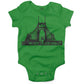 No Sleep Till Portland Infant Bodysuit or Raglan Baby Tee-Grass Green-3-6 months
