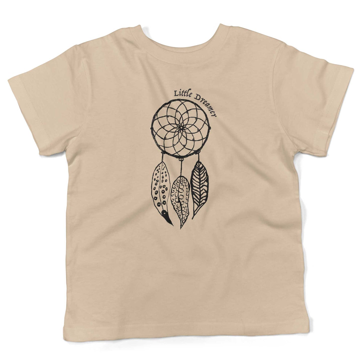 Dreamcatcher Toddler Shirt-Organic Natural-2T