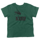 Bee Kind Toddler Shirt-Kelly Green-2T