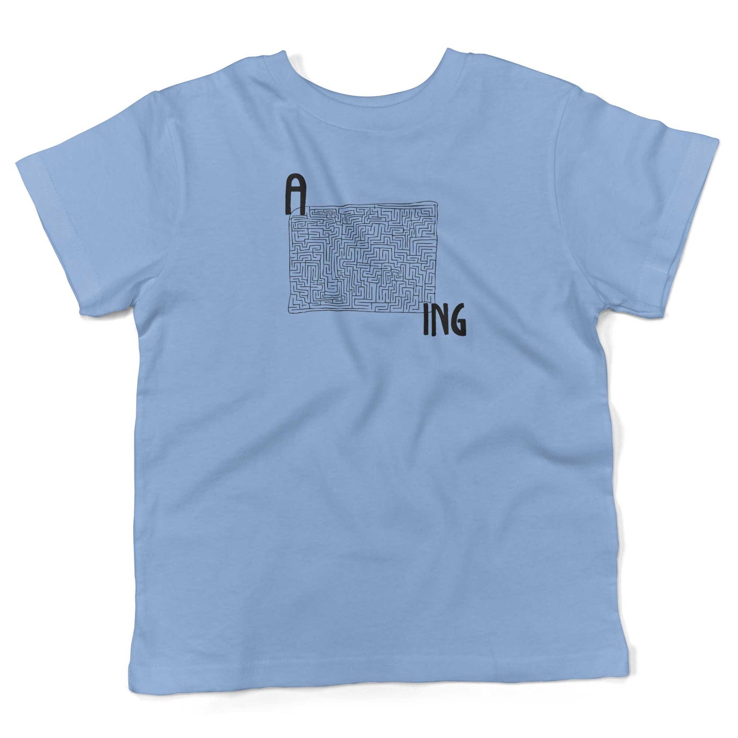 Amazing Toddler Shirt-Organic Baby Blue-2T