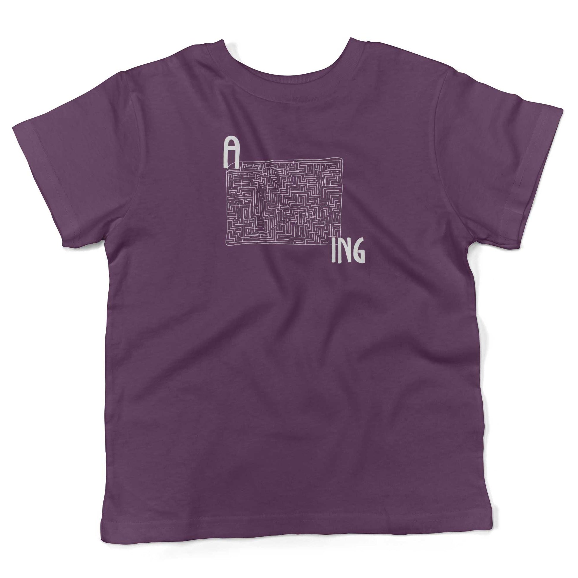 Amazing Toddler Shirt-Organic Purple-2T