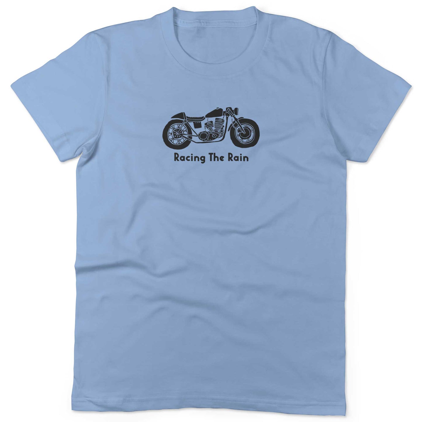 Racing The Rain Unisex Or Women's Cotton T-shirt-