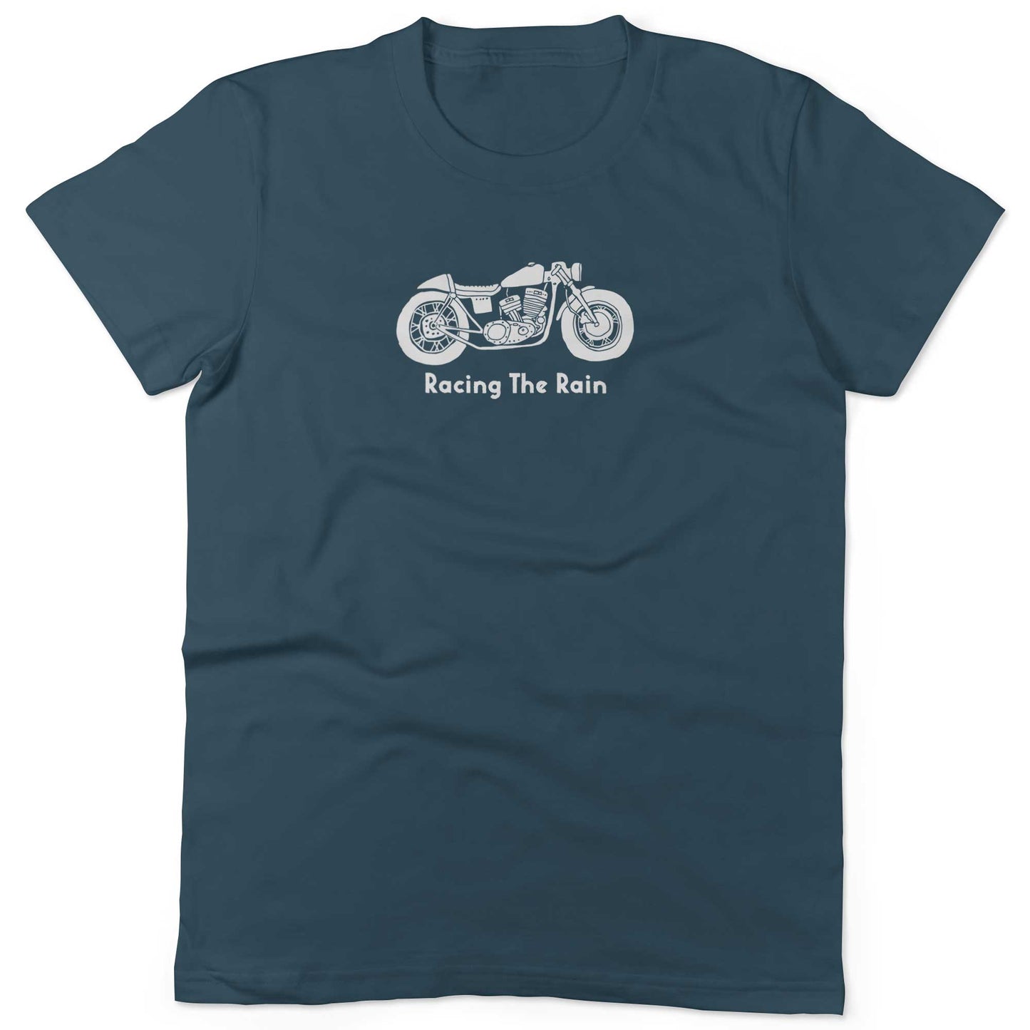 Racing The Rain Unisex Or Women's Cotton T-shirt-