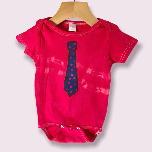 Necktie Infant One Piece Hand-dyed-12-18 months-