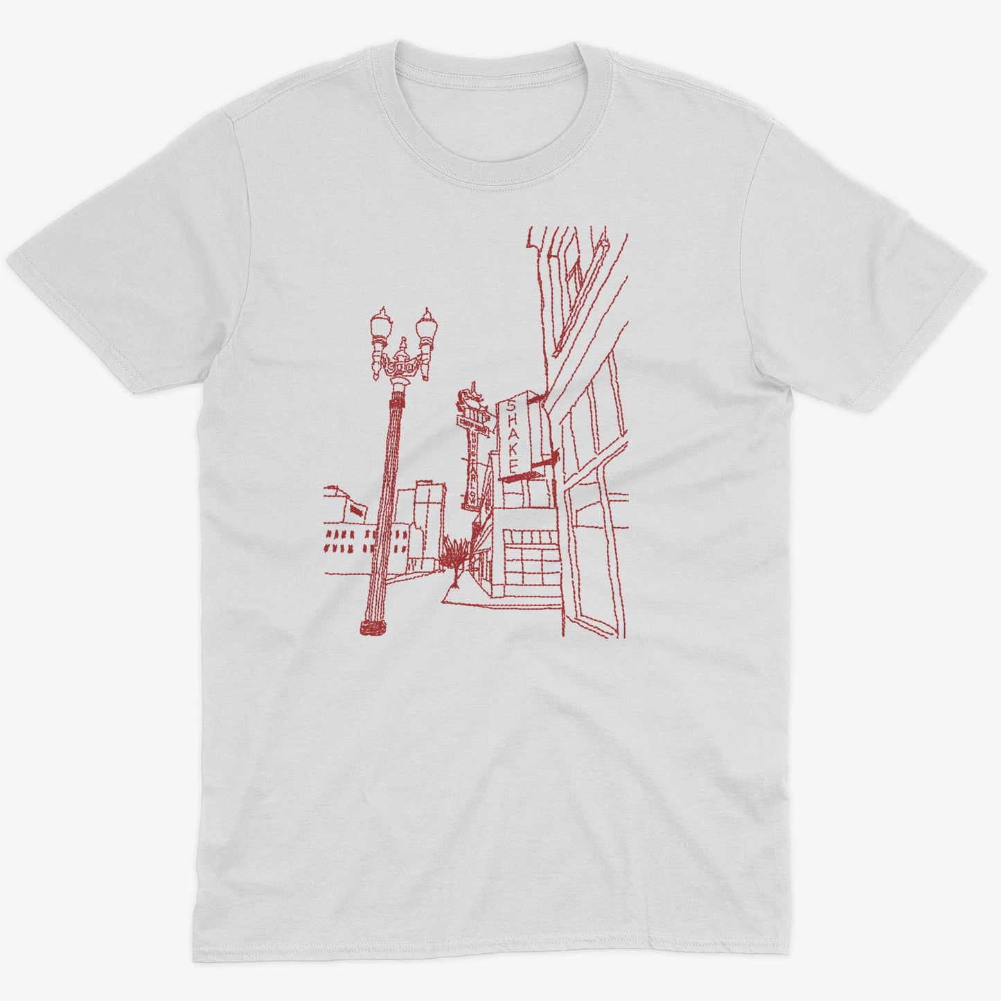 Hung Far Low Restaurant Unisex Or Women's Cotton T-shirt-White-Unisex