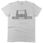 Steel Bridge Unisex Or Women's Cotton T-shirt-White-Woman