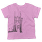 St Johns Bridge Toddler Shirt-Organic Pink-2T