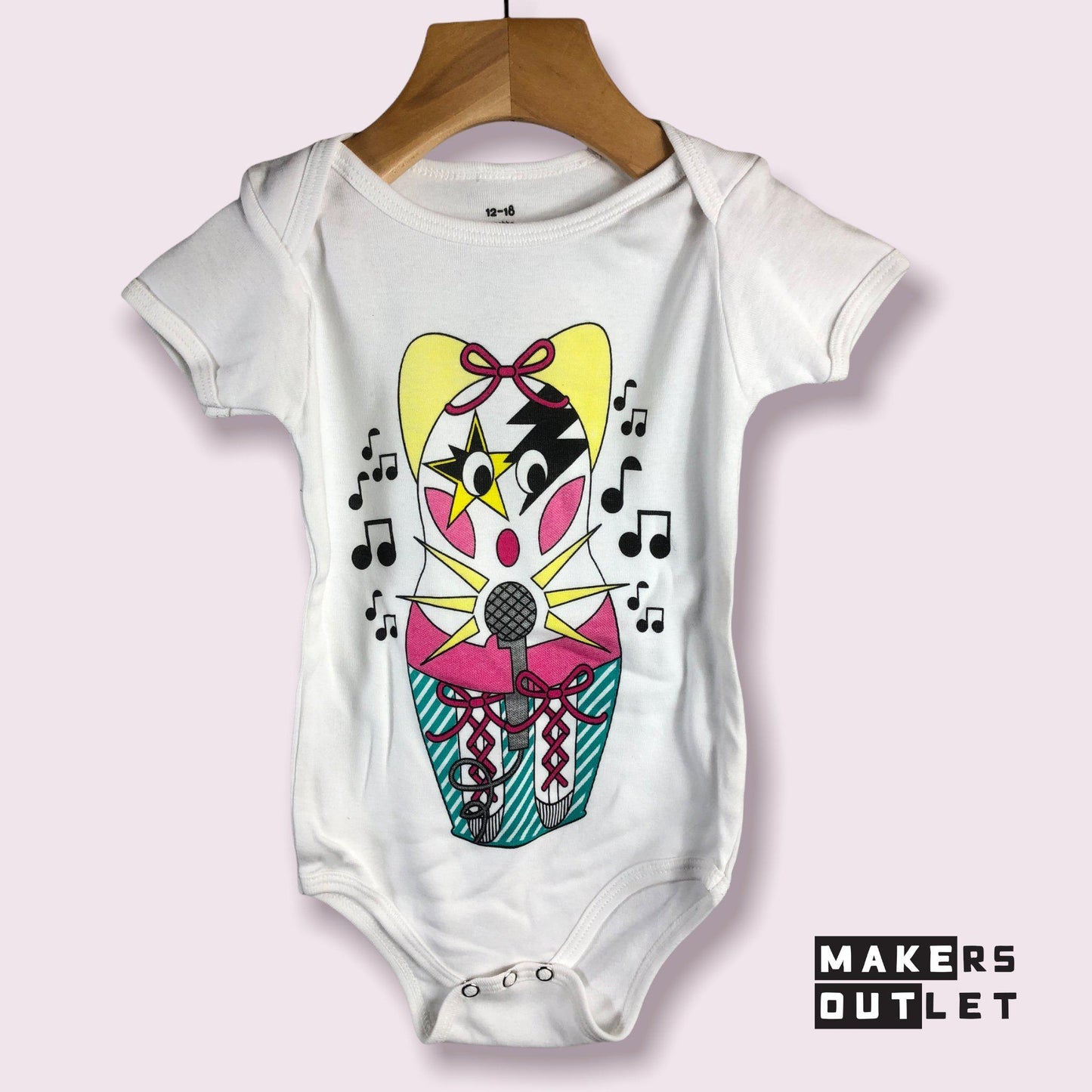 Pop Star One Piece-Baby One-Pieces-12-18 months-