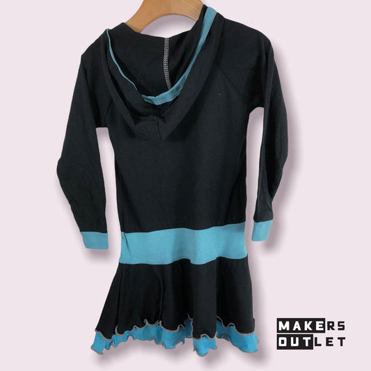 The Who Hooded Baby Dress by Rowdy Sprout-Baby & Toddler Dresses-3-6 months-