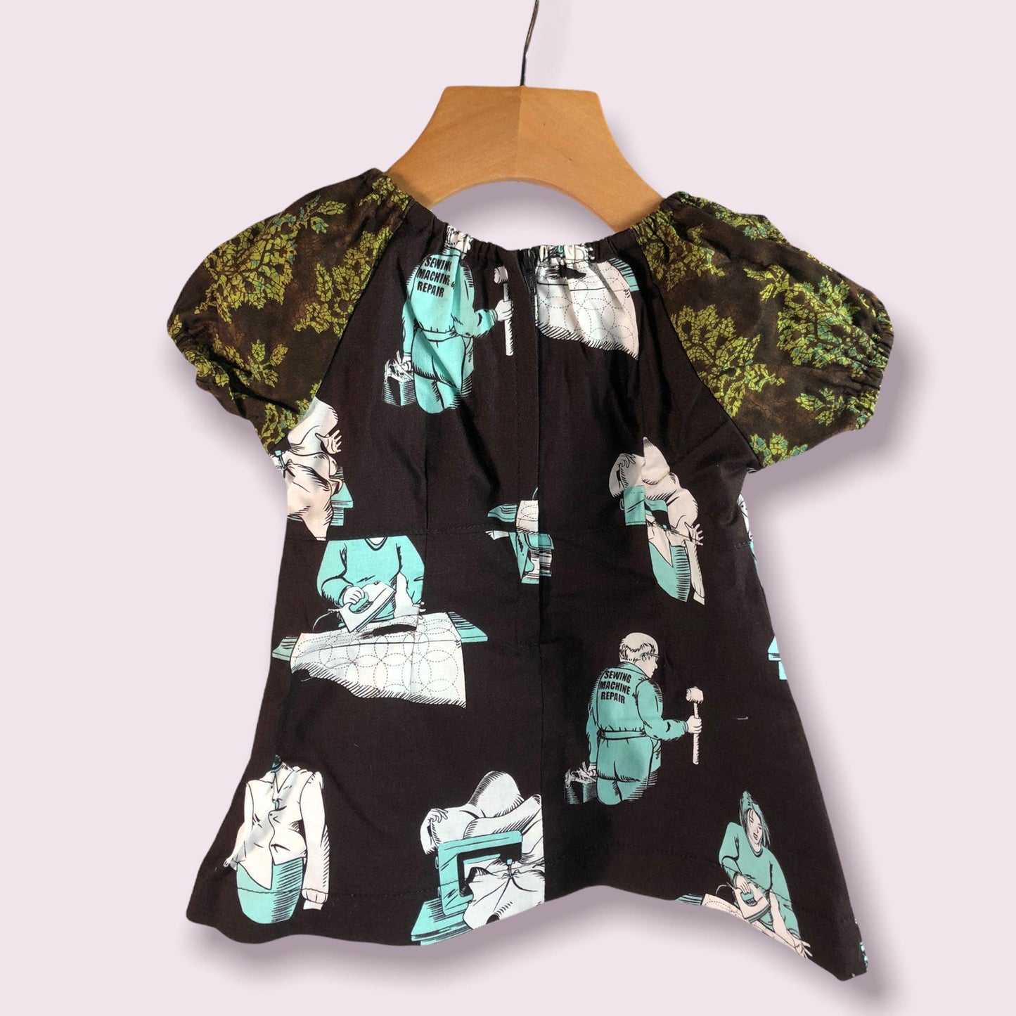 Sew Good Baby Dress - Back