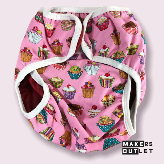 Cupcakes Water Resistant Diaper Cover