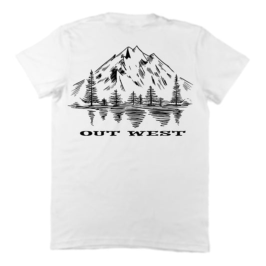 OUT WEST Adult Unisex Tee