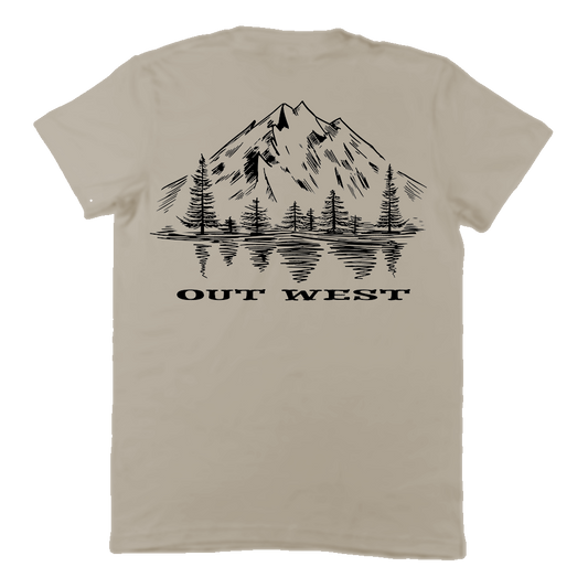 OUT WEST Adult Unisex Tee