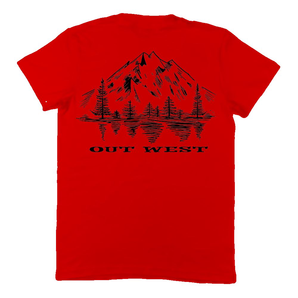 OUT WEST Adult Unisex Tee