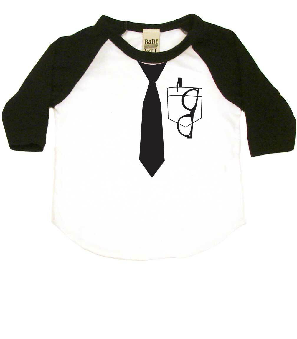 Nerdorama Infant Bodysuit or Raglan Tee-White/Black-3-6 months