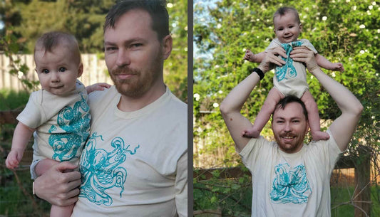 Giant Octopus Unisex Or Women's Cotton T-shirt-