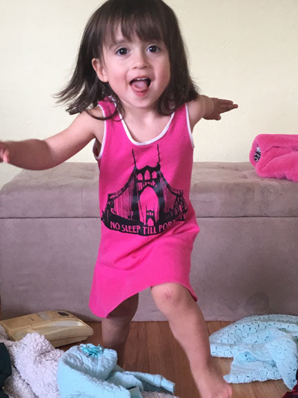 No Sleep Till Portland Toddler Shirt-