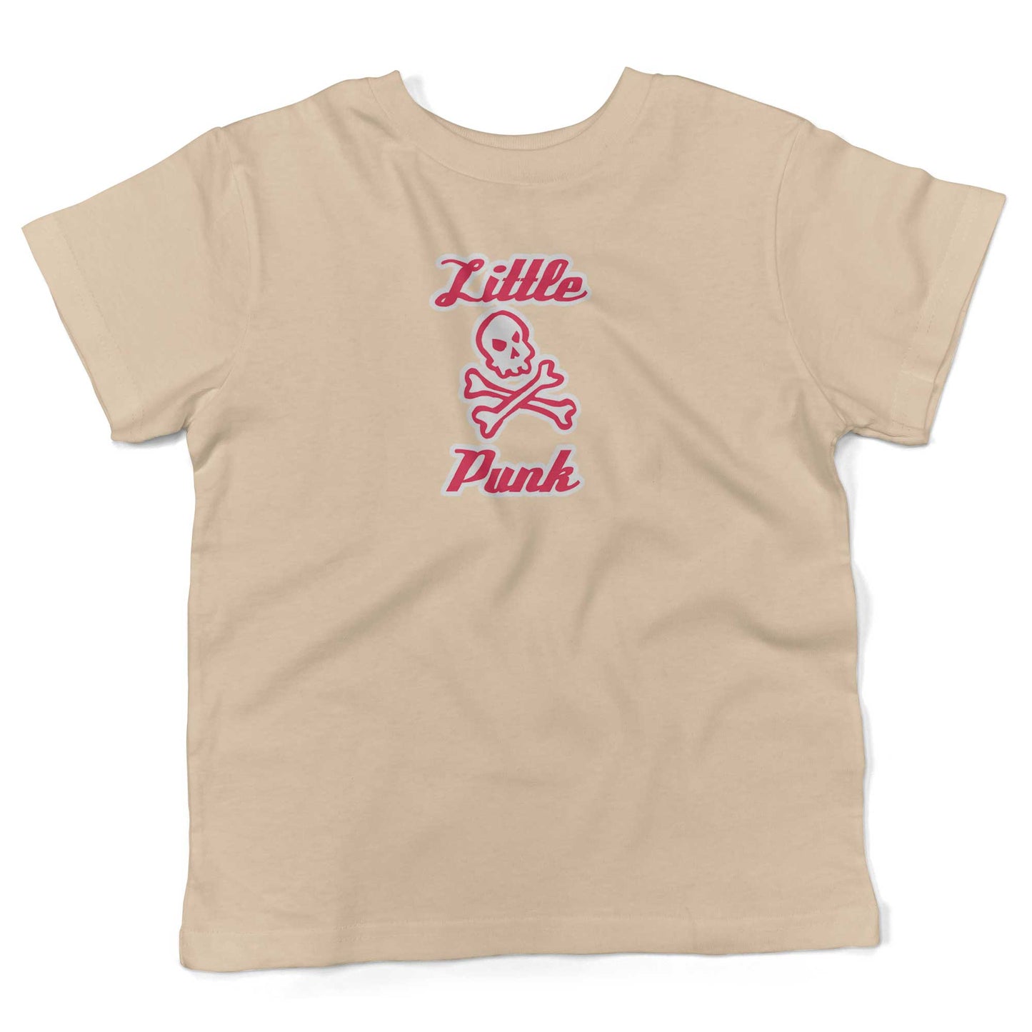Little Punk Toddler Shirt-Organic Natural-2T