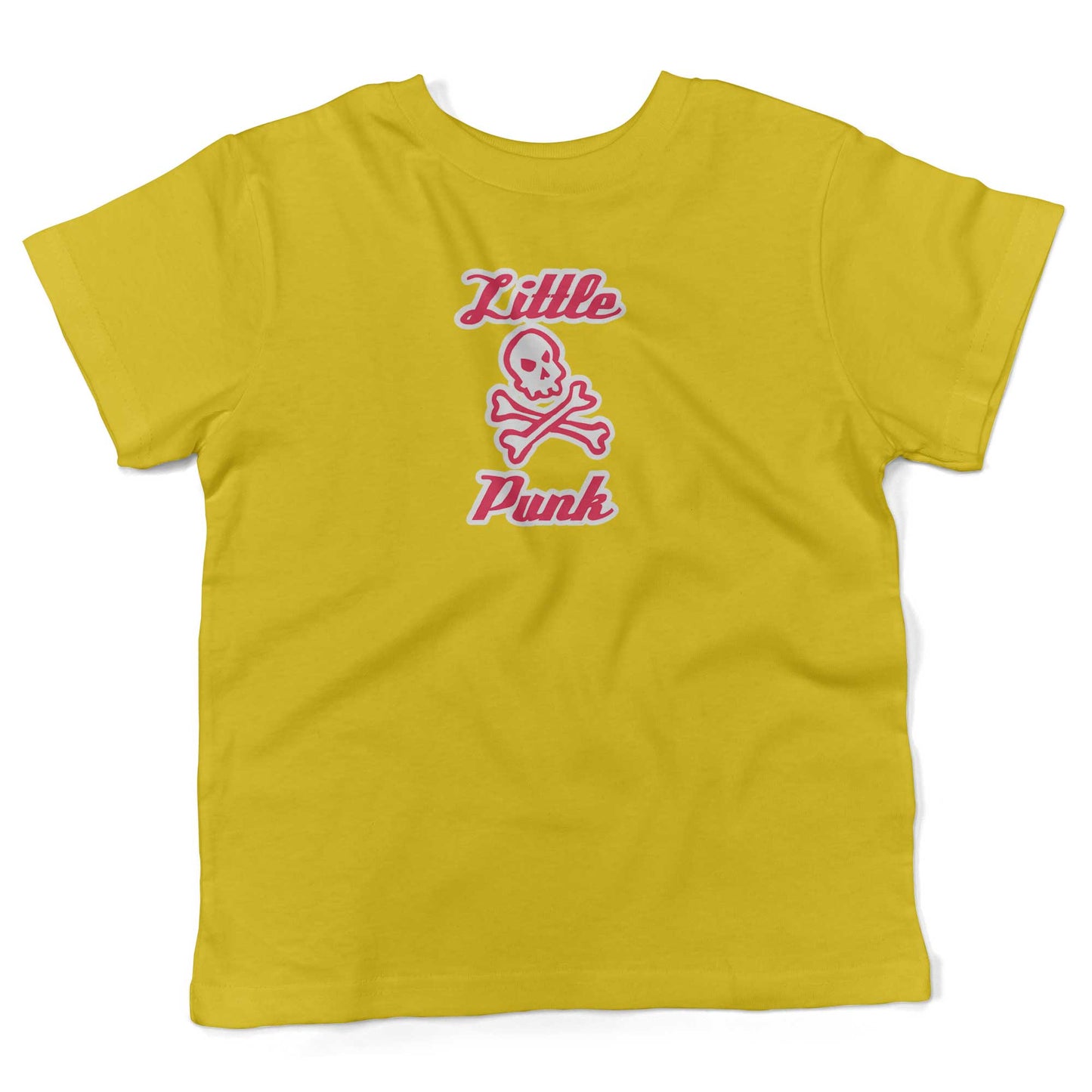 Little Punk Toddler Shirt-Sunshine Yellow-2T